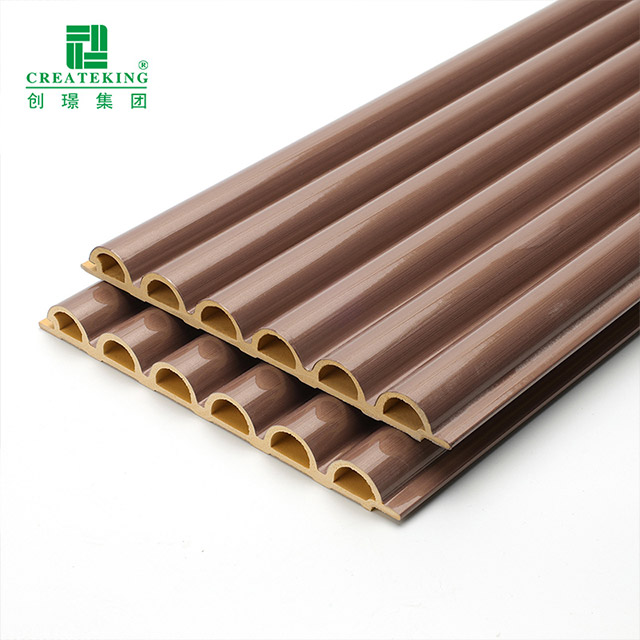 Стеновая панель WPC полукруглого дизайна 158*15 мм