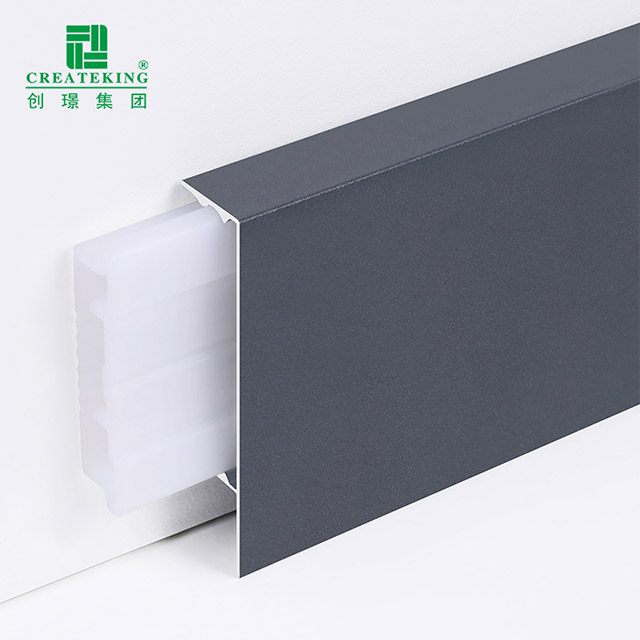 Плинтус из алюминиевого сплава 50*11,5 мм