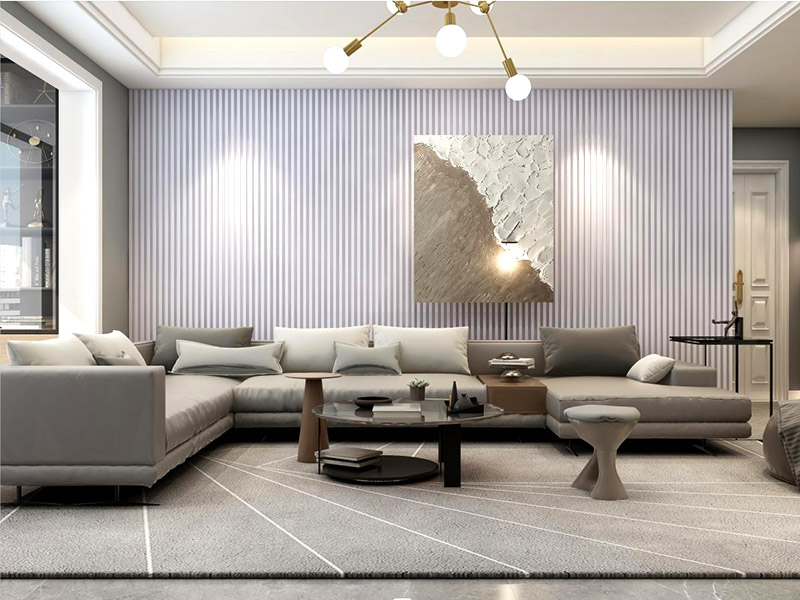 Стеновые панели из ПВХ с рифлением 169*20 мм.