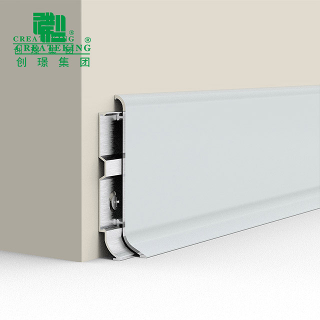 Плинтус из алюминиевого сплава 60*14,6 мм