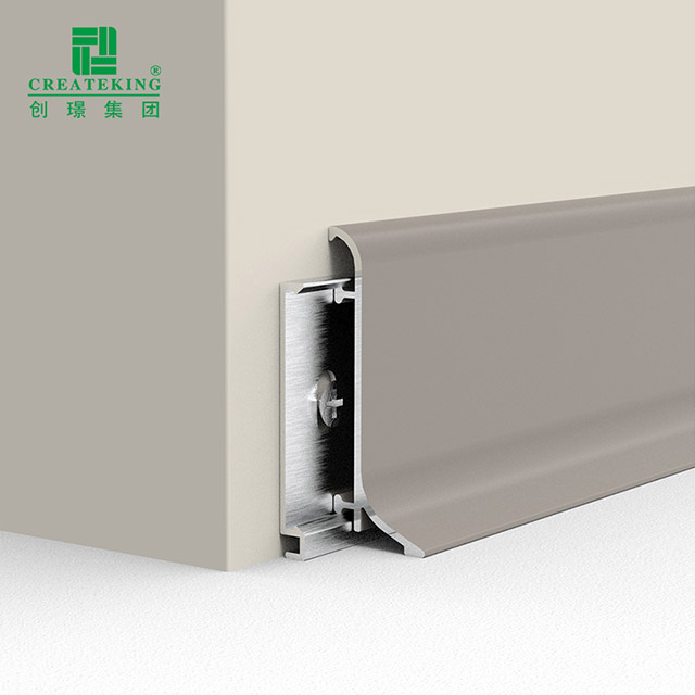 Плоский плинтус из алюминиевого сплава 40*14,6 мм