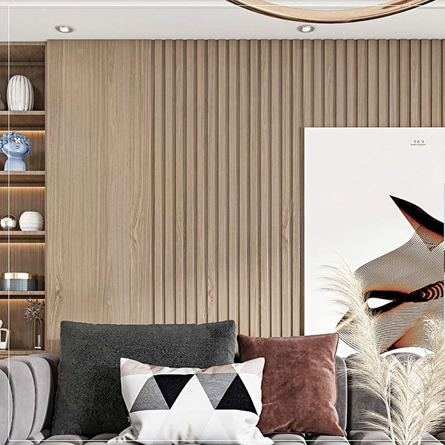 204*17 мм ПВХ полые рифленые стеновые панели