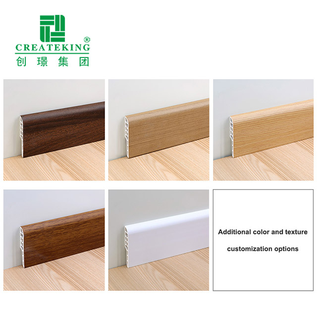 Плинтус с выпуклым носом SPC 70*12 мм