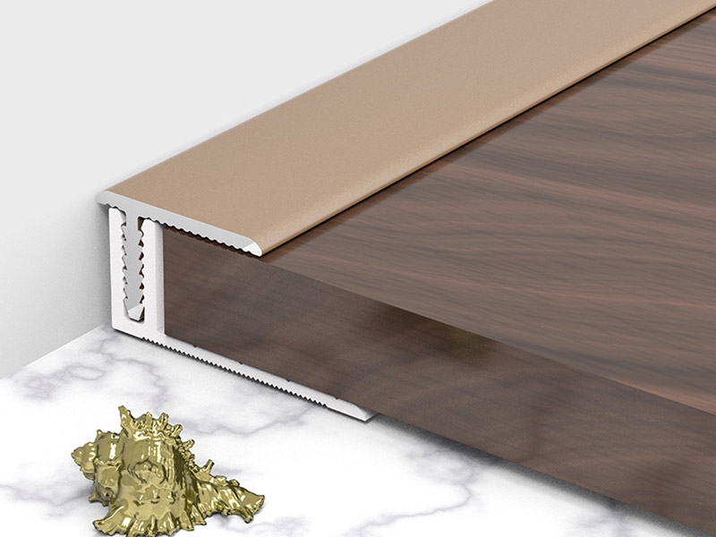 18*11,3 мм Т-образная односторонняя кромка пола из алюминиевого сплава