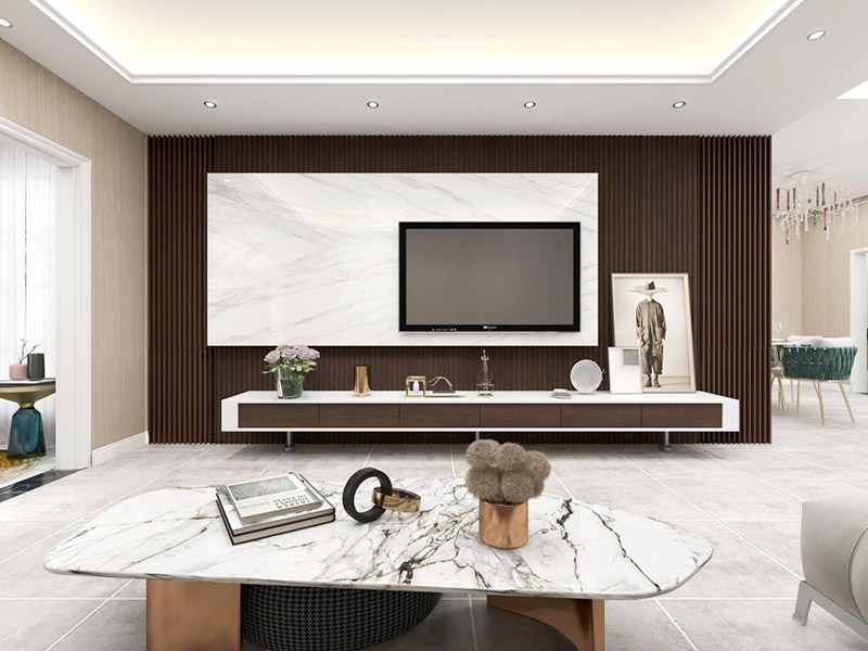 Рифленая панель WPC