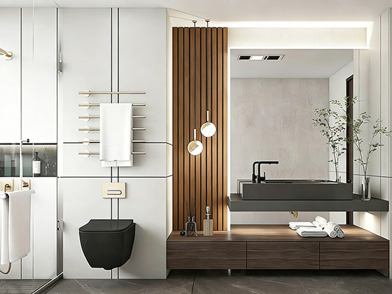 Можно ли использовать стеновую панель из ДПК в ванной?