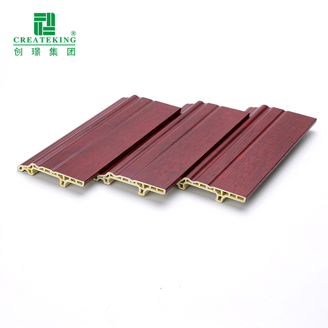 Плинтус с зажимом SPC 80*15 мм