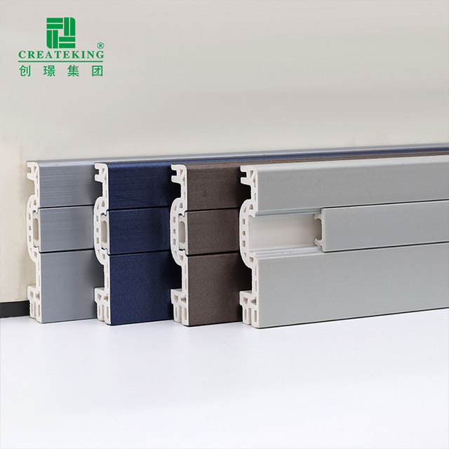 Плинтус для скрытого гвоздя WPC 50*12 мм