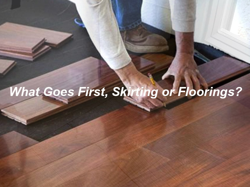 Что происходит первым, kilting или полы?