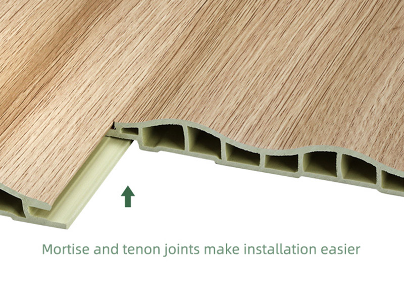 205*14 мм вогнутая рифленая панель