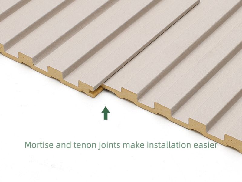 Стеновые панели из твердого ПВХ с рифлением 130*7,8 мм