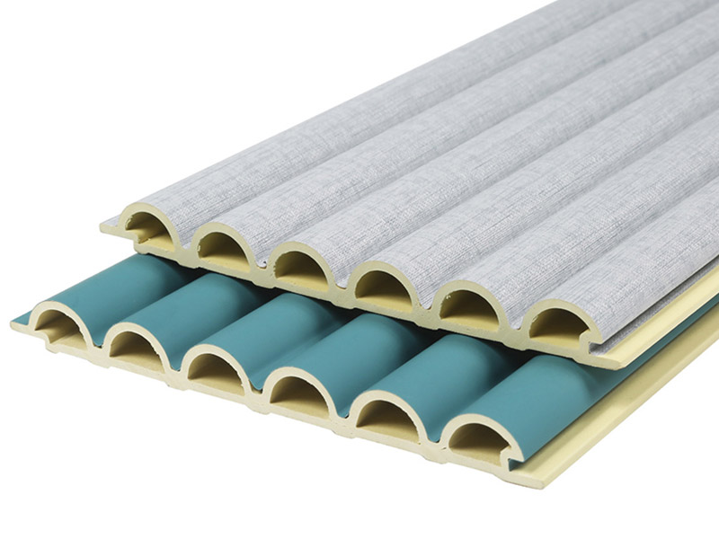 Стеновая панель WPC полукруглого дизайна 158*15 мм