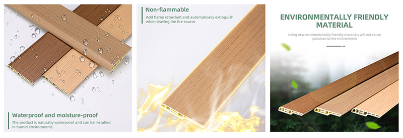 Плинтус-карандаш из ПВХ 70*12 мм