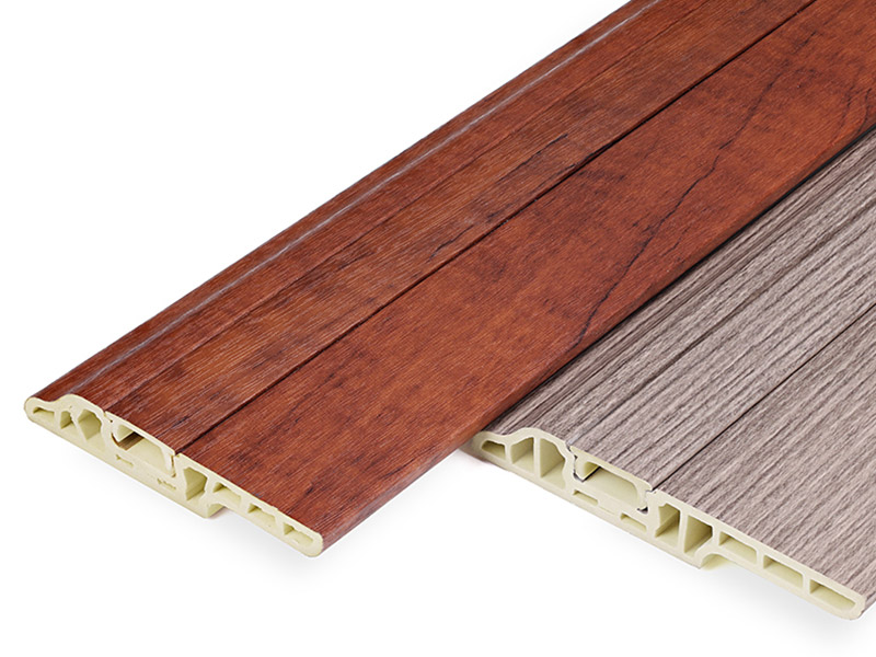 Плинтус для скрытых гвоздей из ПВХ 90*14 мм