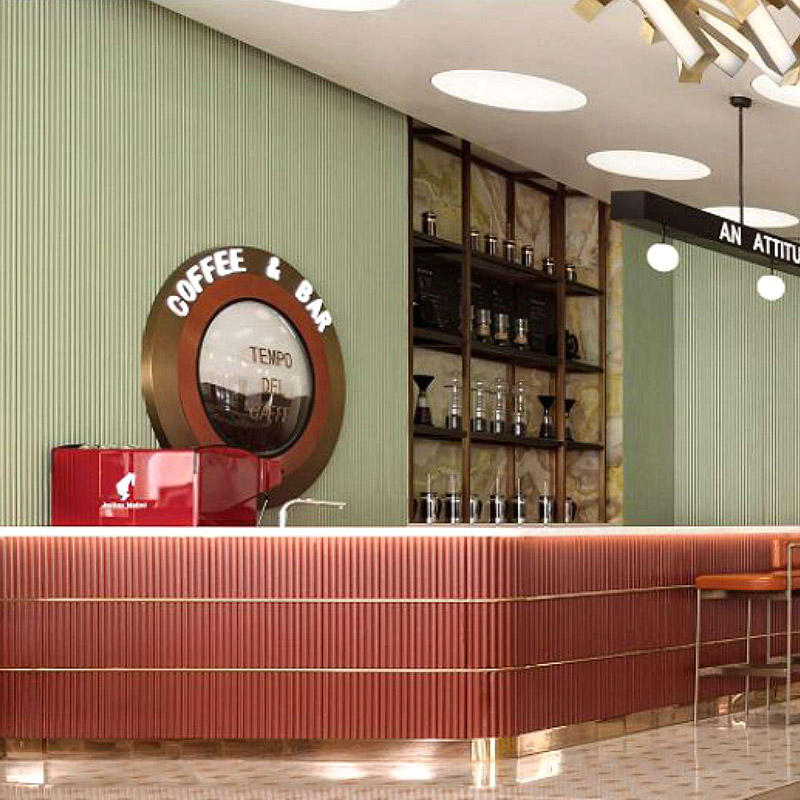 Стеновая панель WPC полукруглого дизайна 158*15 мм