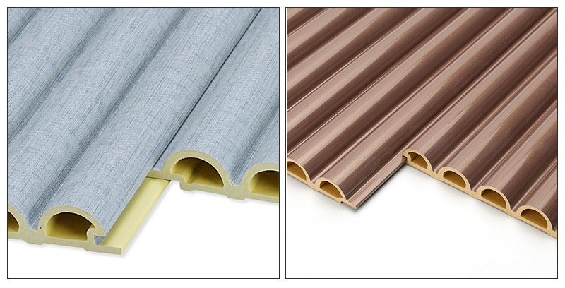 Стеновая панель WPC полукруглого дизайна 158*15 мм