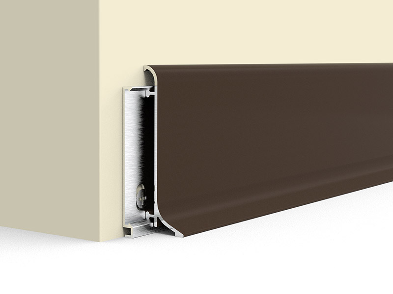 Плинтус из алюминиевого сплава 50*14,6 мм