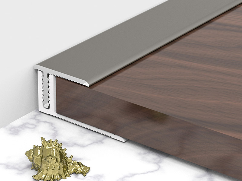 18*11,3 мм Т-образная односторонняя кромка пола из алюминиевого сплава