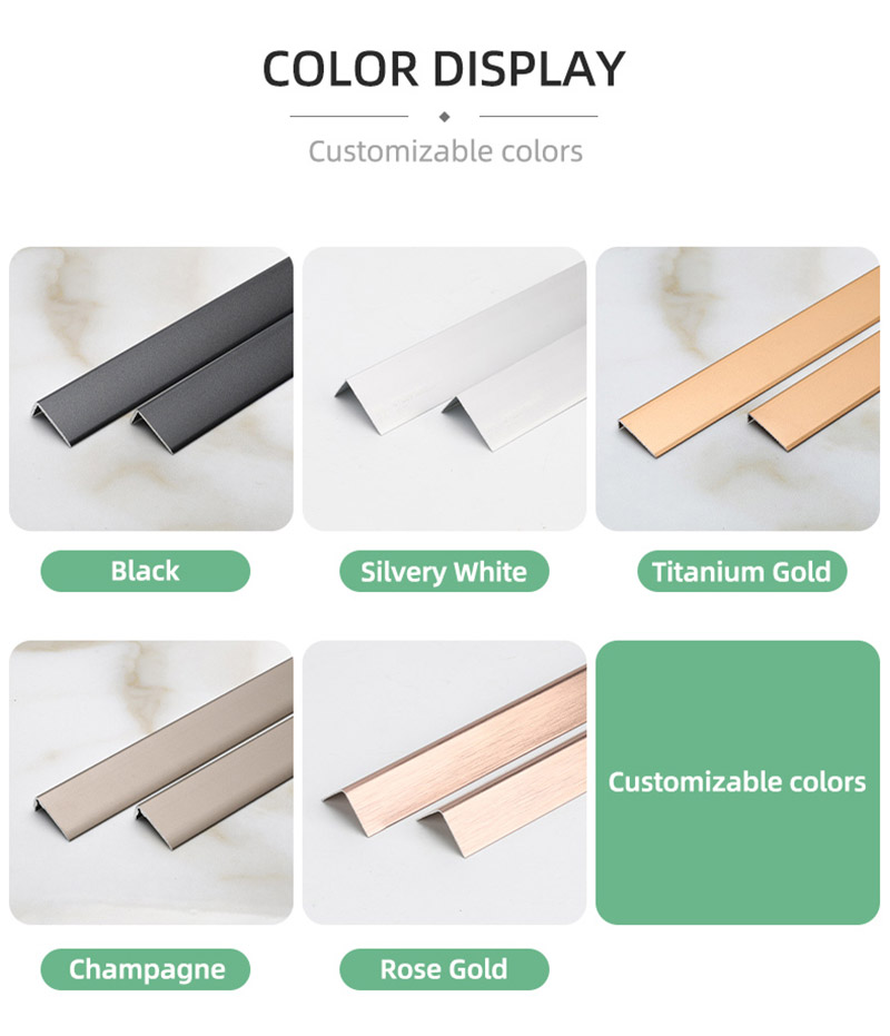 L-образная переходная полоса для пола