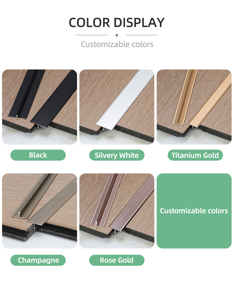 Т-образная алюминиевая переходная полоса