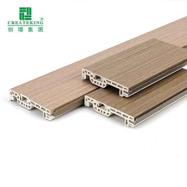 Плинтус для скрытого гвоздя WPC 60*12 мм