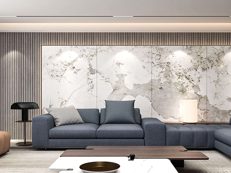 Как использовать стеновые панели и решетки, чтобы создать высококачественную фоновую стену для телевизора?