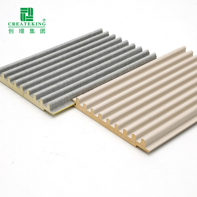 Полукруглые сплошные рифленые стеновые панели 99,5*15 мм