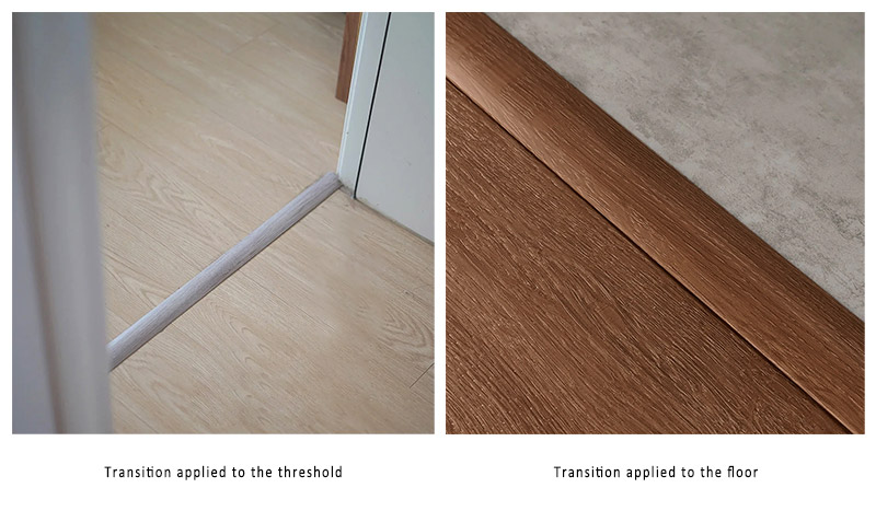 Переходные планки для пола SPC Т-образной формы 25*4 мм