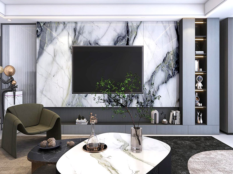 Какова цена мраморного листа с УФ-покрытием?