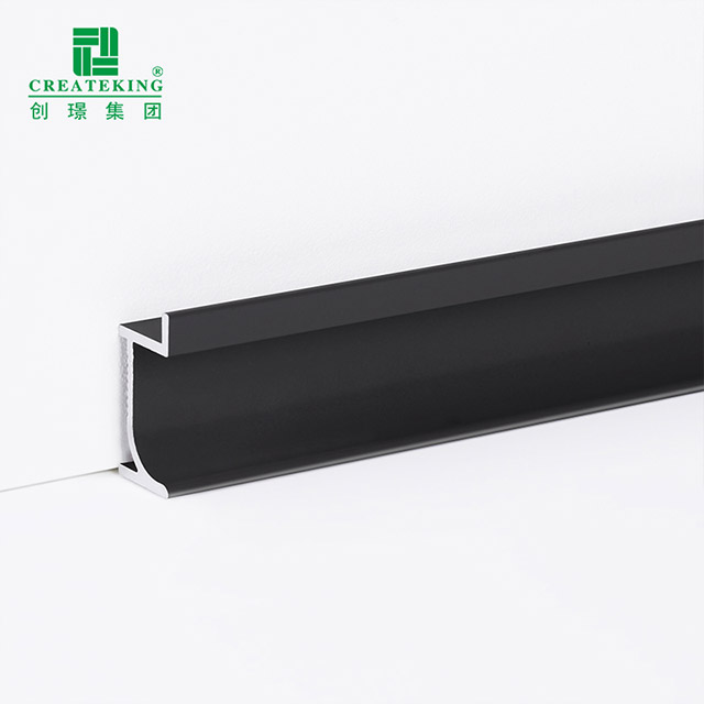 Встраиваемый алюминиевый плинтус 20*12 мм