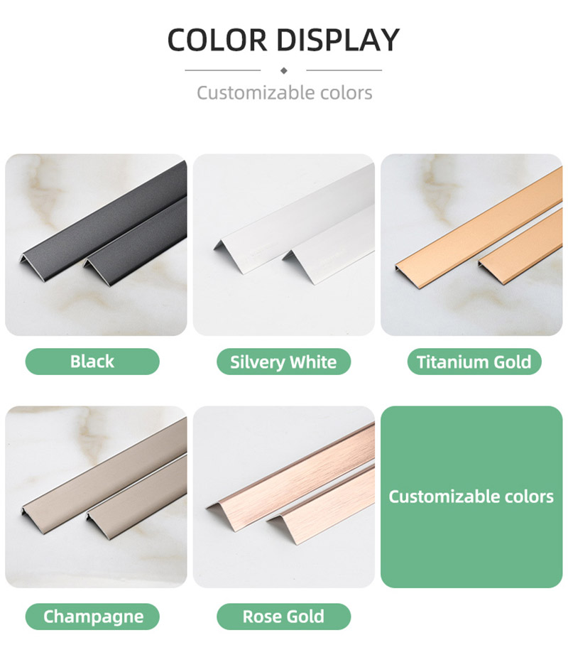 L-образная отделка напольного покрытия