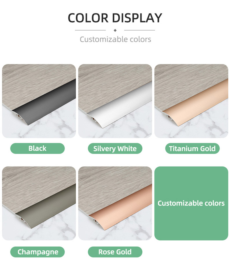 Универсальная переходная полоса для металлического пола