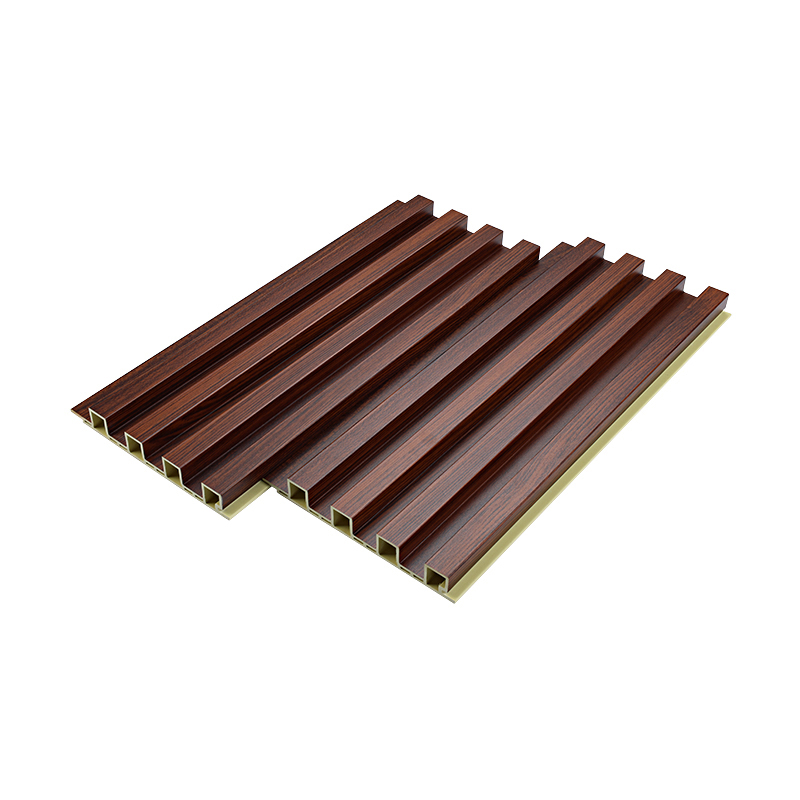 WPC рифленая стеновая панель