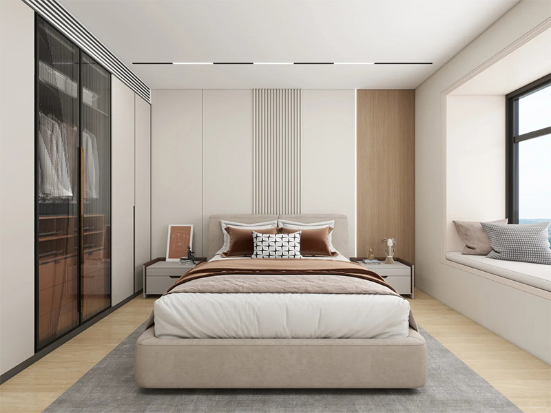 Последние тенденции, которые улучшат декор стен вашей спальни в 2024 году