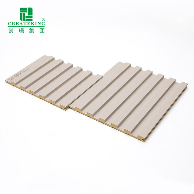 Стеновые панели из твердого ПВХ с рифлением 130*7,8 мм