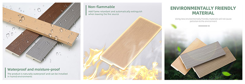 Плинтус из твердого ПВХ 60*12 мм