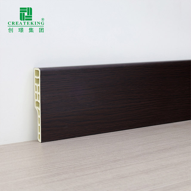 Квадратный плинтус SPC 70*12 мм