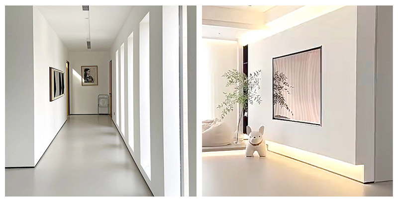 30*12 Утопленный алюминиевый плинтус