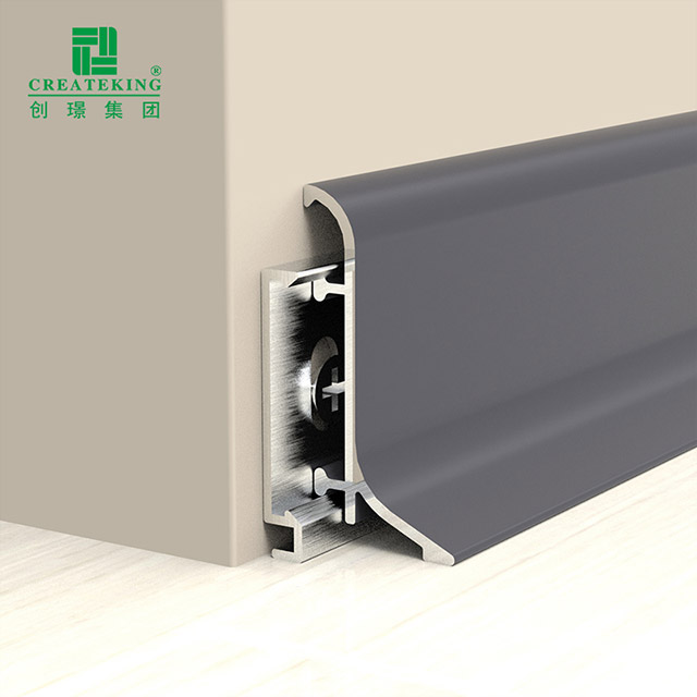 Плинтус из алюминиевого сплава 30*14,6 мм