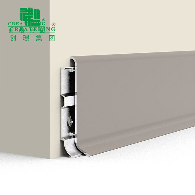 Плинтус из алюминиевого сплава 60*14,6 мм