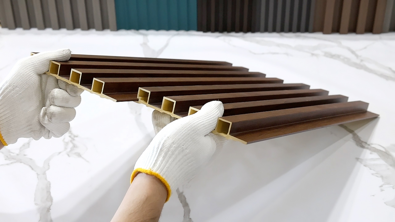 Стеновые панели из ПВХ с рифлением 169*20 мм (GS169-4F)