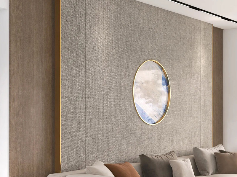 стеновые панели из имитации ткани