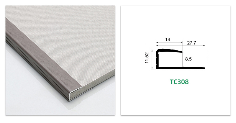  С-образные планки для пола из ламината