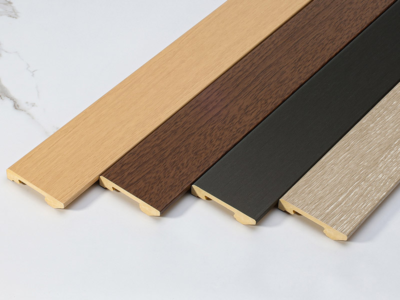 Плинтус из твердого ПВХ 60*12 мм с клипсой