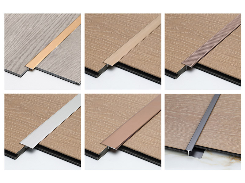 Т-образная отделка края пола из алюминиевого сплава | Прочное и стильное решение для перехода к полу