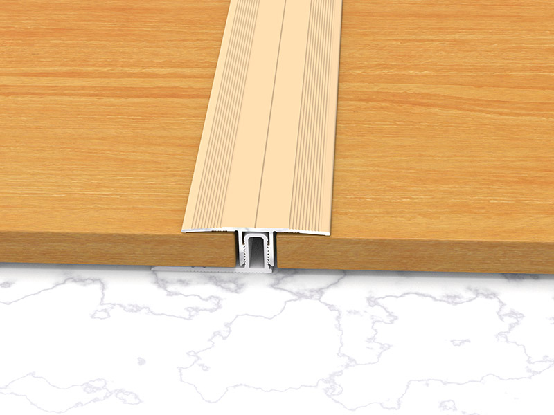 Привинчиваемый алюминиевый переходной профиль для пола