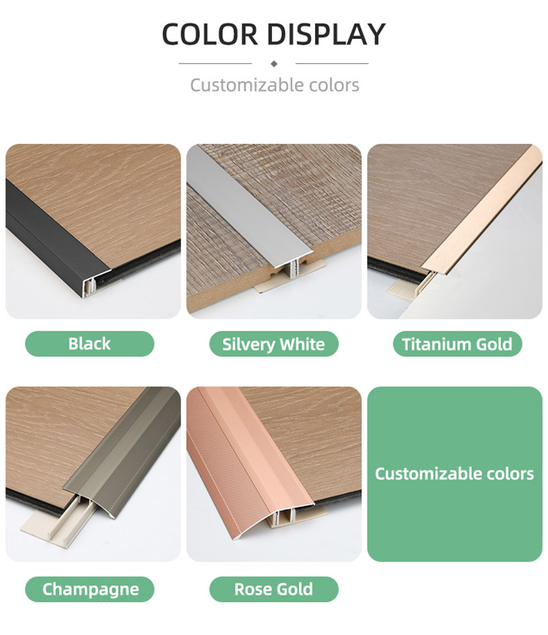 Металлические переходные планки для пола