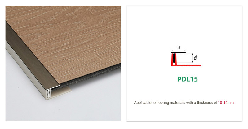 Переходная полоса со смещенными Т-образными швами пола