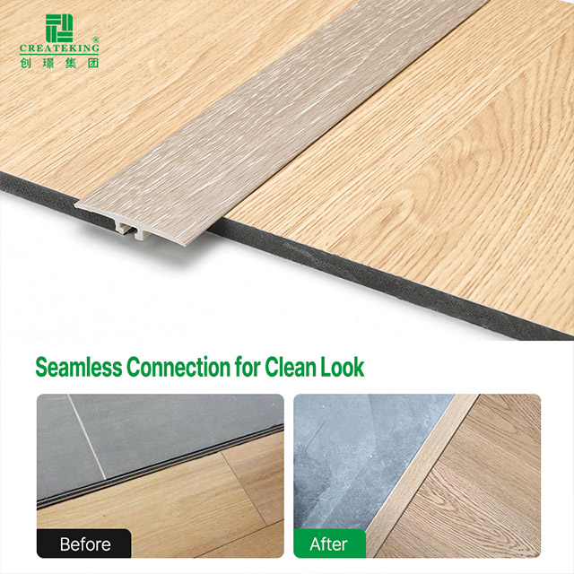 Пороговая полоса двери из ПВХ 42*6,6 мм под дерево