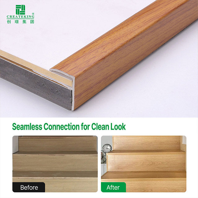 20*25 мм F-образные профили SPC для лестницы